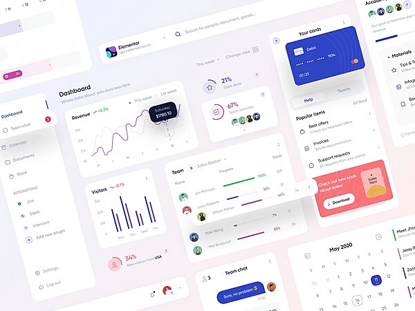 طراحی انواع پرتال کاربری